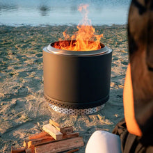 Load image into Gallery viewer, Eros Black - Smokeless Fire Pit