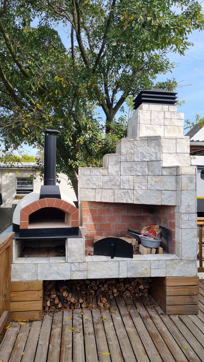 braai and pizza oven