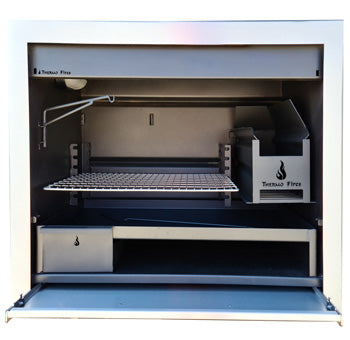 Professional 800mm Braai - SS Facade