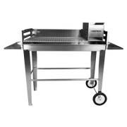 900mm Mobile braai including ember maker (304 stainless steel 1.5mm)