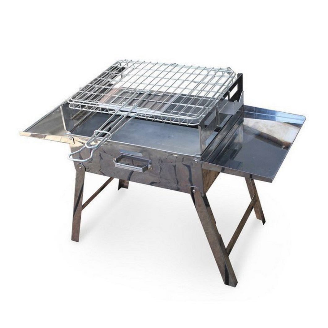 Safari Braai with stainless steel grid